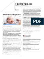 Toxinas Ocultas en Productos Para Bebes