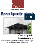 Study Tour, Museum Keprajuritan TMII