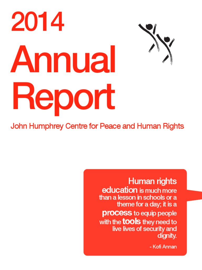 2014 Annual Report: Human Rights Progress | PDF | Human Rights | Community