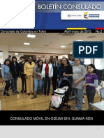 Informacion Abril-mayo 2015 Consulado de Colombia en Tokio