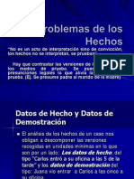 Los Problemas de Los Hechos