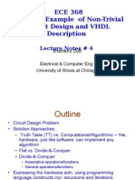 ECE 368 A Tour by Example of Non-Trivial Circuit Design and VHDL Description