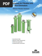 Sullair Compressed Air Filtration and Mist Eliminators