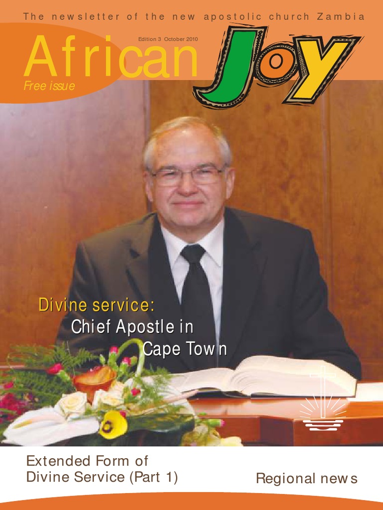 African Joy Newsletter3rd Ed Oct 2010 Anglicanism Prayer New apostolic church zambia, malawi. scribd