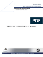 Instructivo Quimica III PDF