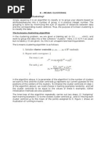 k – Means Clustering