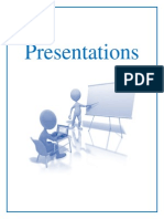 Presentations Binder