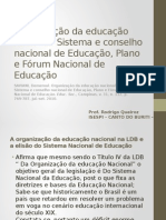 Organização Da Educação Nacional