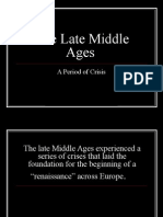 The Late Middle Ages: A Period of Crisis