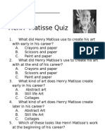 Henri Matisse Quiz created by Cleo March 2015.docx