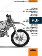 Manual de Usuario KTM EXC 125 2015