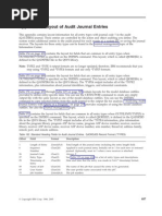 Iseries Journal Code Documentation