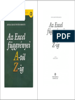 Az EXCEL Függvényei a-tól Z-ig