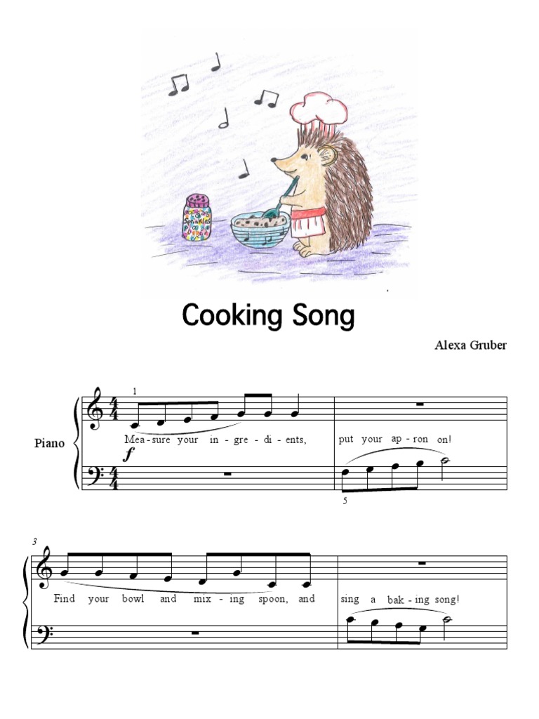 Cooking Song | PDF | Cooking, Food & Wine