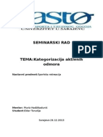 Seminarski Rad Rekreacija