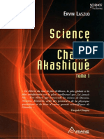 Science Et Champ Akashique - Tome 1 - Ervin Laszlo PDF