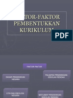 2.2 Faktor Pembentukan Kkurikulum