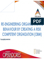 RE-ENGINEERING ORGANIZATIONAL BEHAVIOUR BY CREATING A RISK COMPETENT ORGNIZATION (OBM)