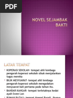 Sinopsis Bagi Novel Sejambak Bakti