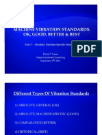 Machine Vibration Standards - Part 3 - Absolute-Machine Specific