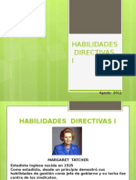 Habilidades Directivas I