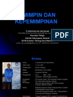 Pemimpin Dan Kepimpinan Baru