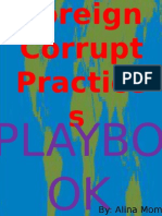 foreign corrupt practices playbook