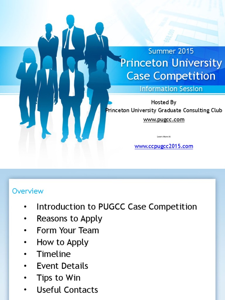 Princeton Case Competition 2015 Guide | PDF | Princeton University ...