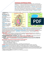 !!!cell Biology SciOly Notes 1pager Regional