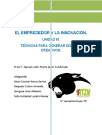 Unidad 3 Emprendedor y A Inovacion