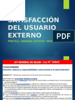 Satisfacción Del Usuario Externo