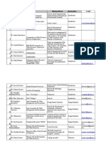 List of Participants - 13-15 October - finalForWeb