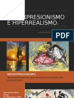 Neoexpresionismo e Hiperrealismo