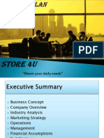 Business Plan On Retail Store