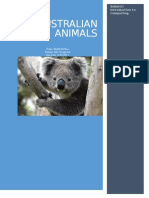 Animals Text