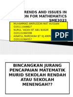 264449632 Bincangkan Jurang Pencapaian Matematik Murid Sekolah Rendah Atau Sekolah Menengah