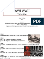 ww1-ww2 Timeline