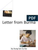 Letter From Burma by DASSK