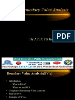 What is Boundary Value Analysis