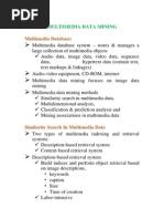 Data Mining-Multimedia Datamining