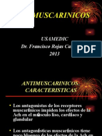 Antimuscarínicos: efectos y usos
