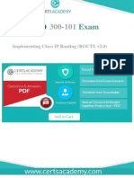 Download 300-101 Cisco Real Exam Questions - 100 Pass by Cisco 300-101 Exam SN264596964 doc pdf