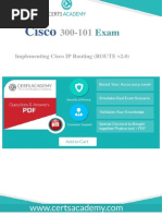 Download 300-101 Cisco Real Exam Questions - 100 Pass by Cisco 300-101 Exam SN264596964 doc pdf