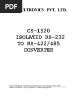 cs1520 Manual PDF