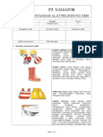 Standar Alat Pelindung Diri