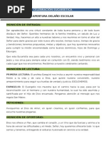 Monición Apertura Del Año 2014