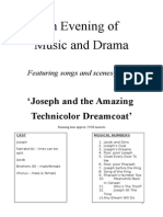 Joseph Lyrics Book