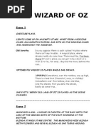 Download Wizard of Oz Panto Script by tomloughlin1996 SN264619181 doc pdf