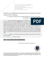 2 Analysis of A Standalone Photvoltaic