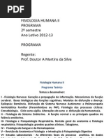 Aula Fisiologia Sistema Nervoso I